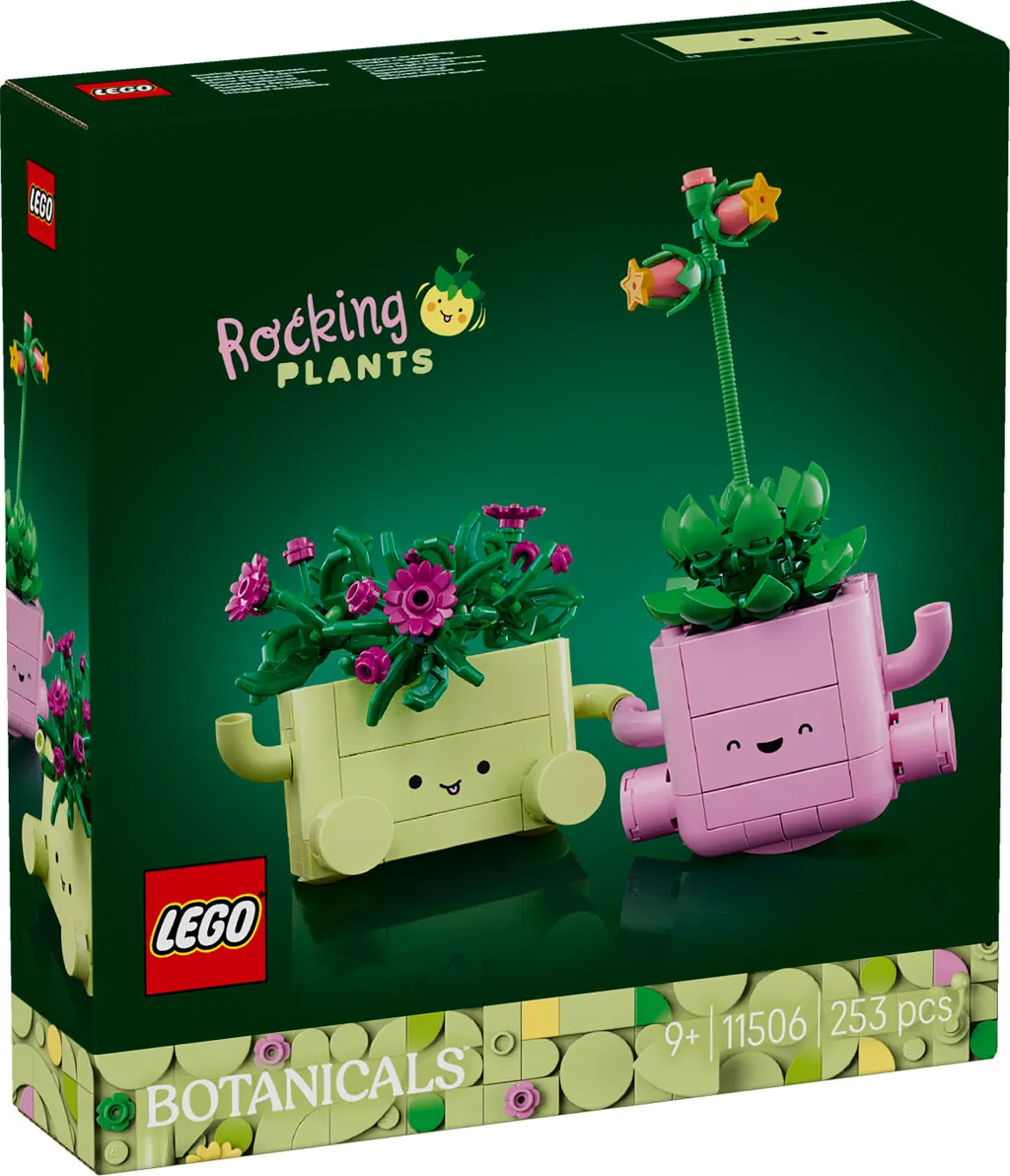 Featured image for article: LEGO's Botanicals Get Wobbly with New Rocking Plants Set
