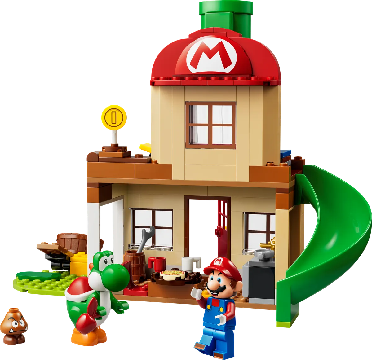 Yoshi at Mario's House