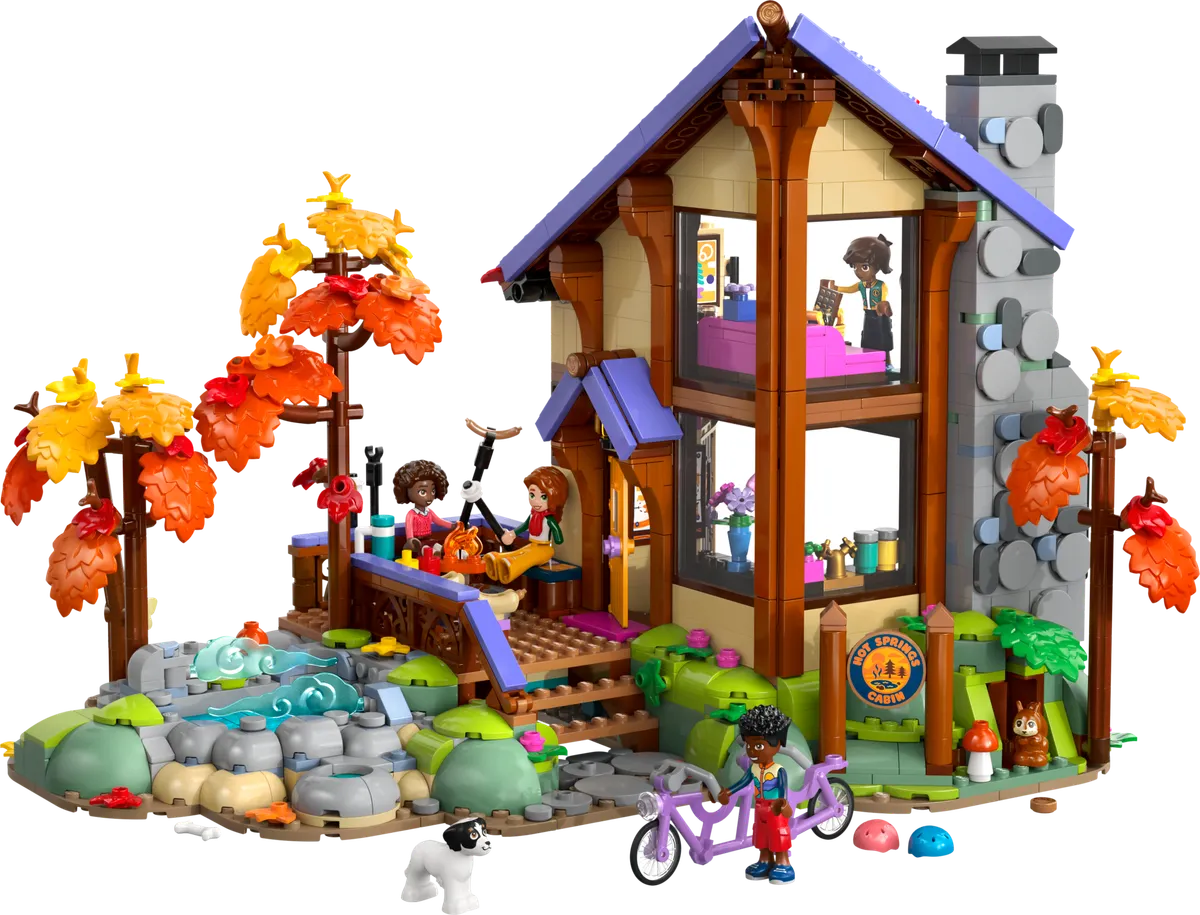Cozy Fall Forest Cabin