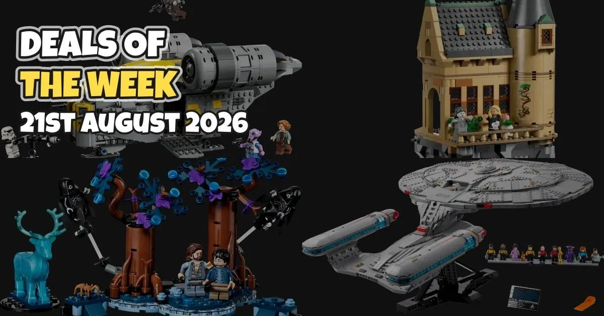 Featured image for article: Weekly LEGO Deals Roundup - 21 August 2026