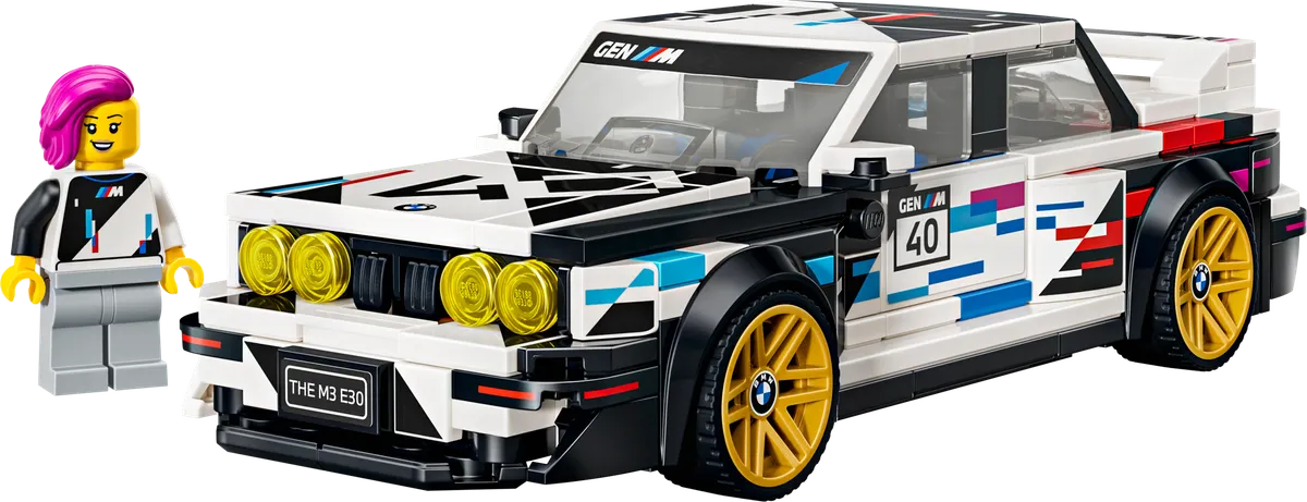 LEGO 77263 BMW M3 (E30) Marks 40 Years of a Motorsport Legend
