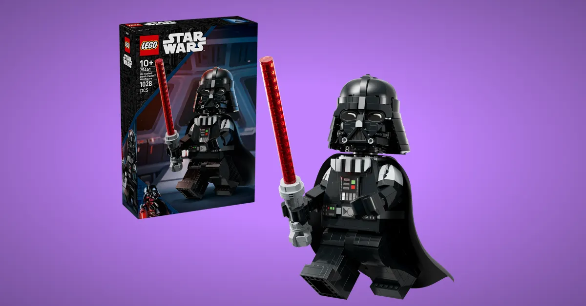 LEGO Scales Up Darth Vader for Summer 2026 Release