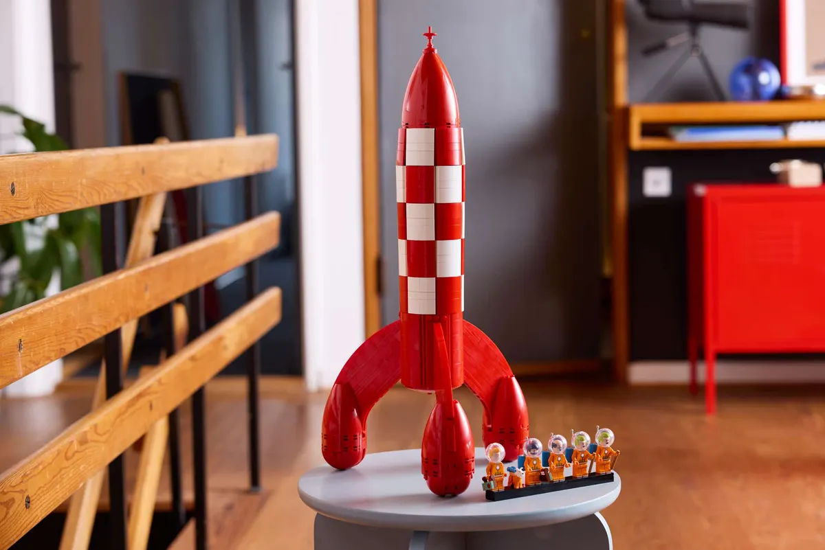 LEGO Ideas Tintin Moon Rocket (21367) Gets Official Release