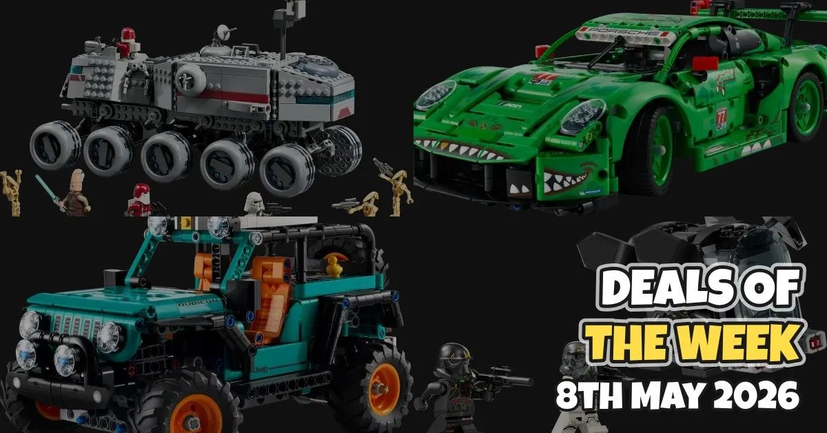 Featured image for article: Weekly LEGO Deals Roundup - 8 May 2026