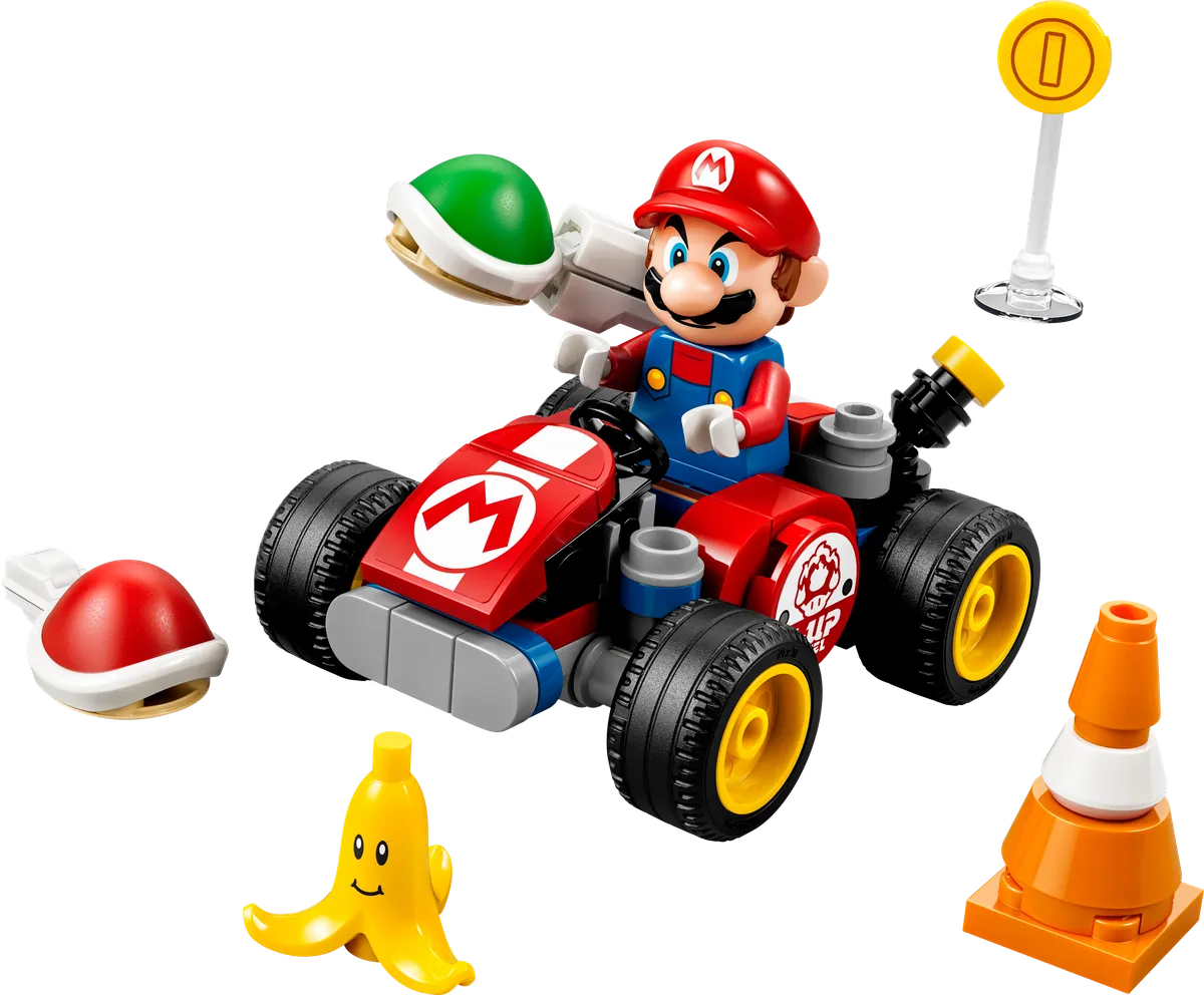 Racing with Mario