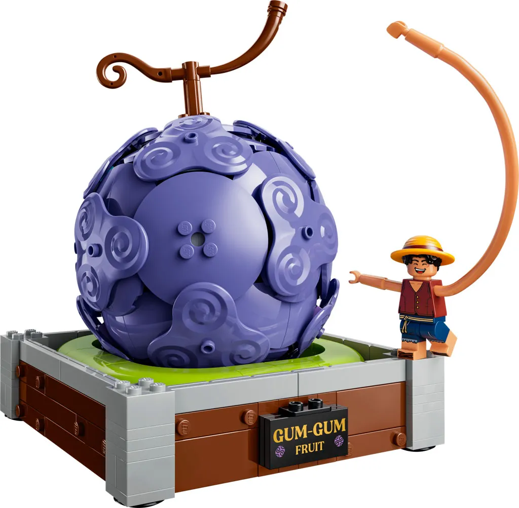 LEGO One Piece Gum-Gum Fruit (75647) Revealed