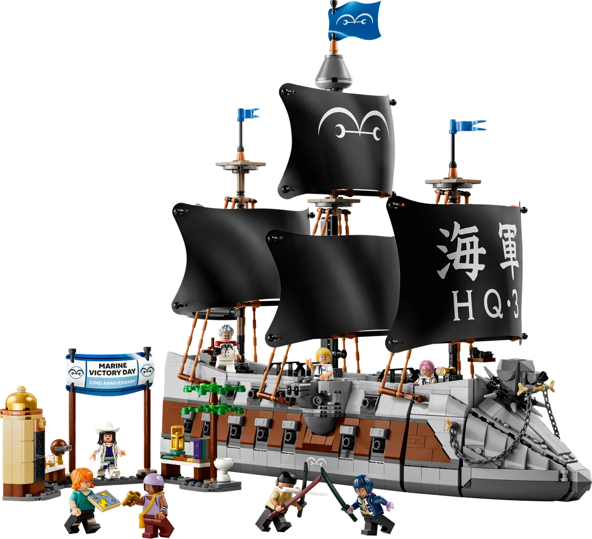 Garp's Marine Battleship