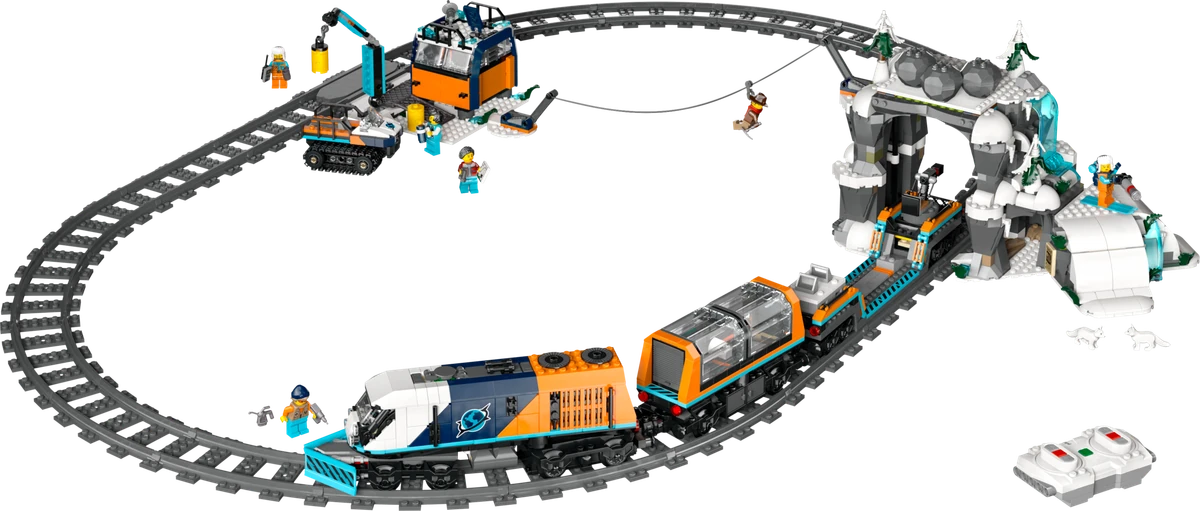 Explorers' Arctic Polar Express Train