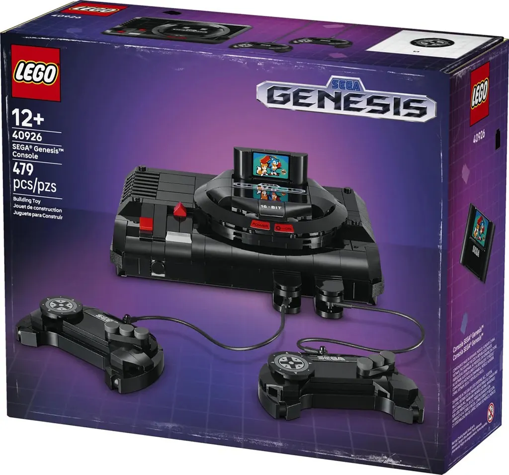 LEGO SEGA Genesis Console Set Arrives This June