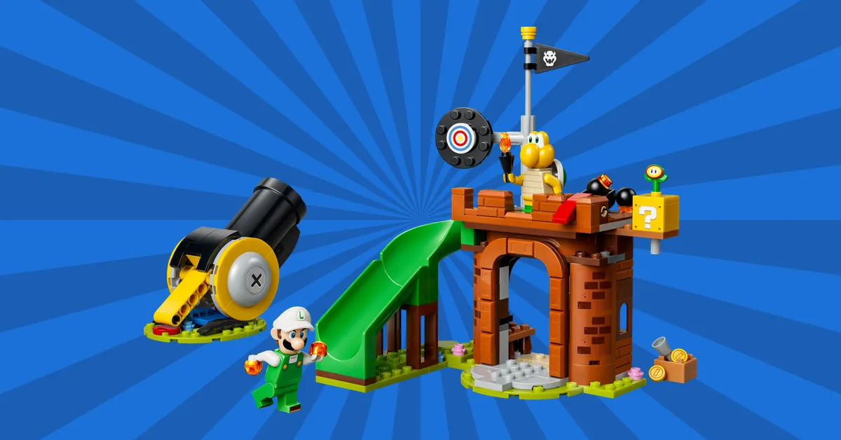 LEGO Super Mario Wave Gains an Eighth Set: Fire Luigi vs. Koopa Troopa Battle