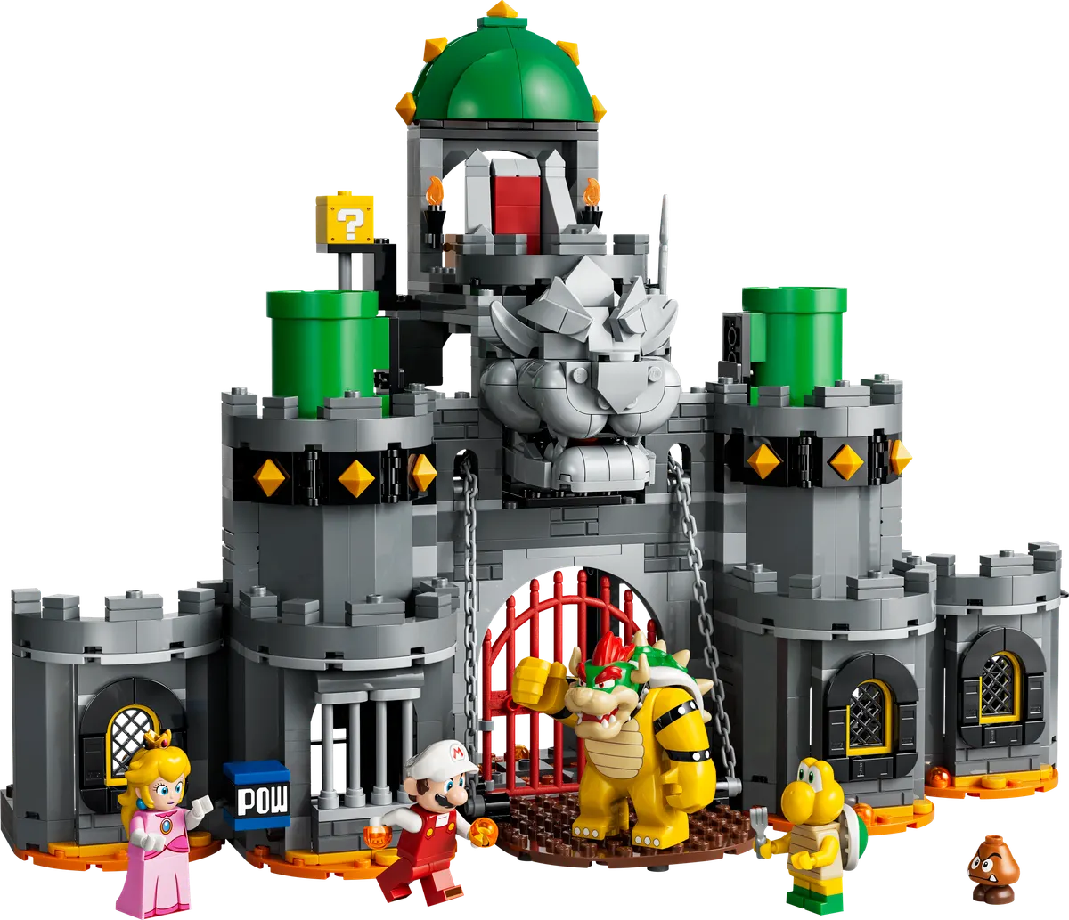 Fire Mario & Bowser's Castle