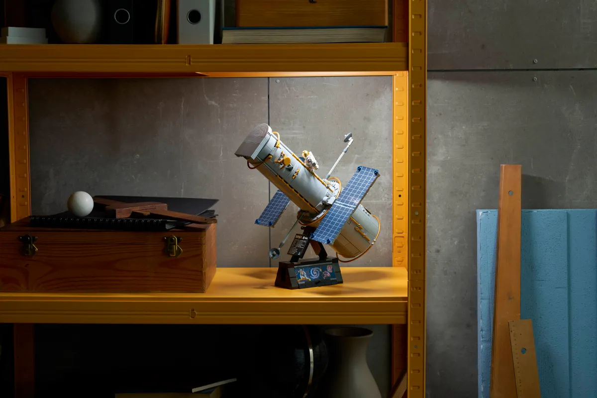 Featured image for article: LEGO Icons Hubble Space Telescope (11382): £119.99, 1,252 Pieces, Out 1 August