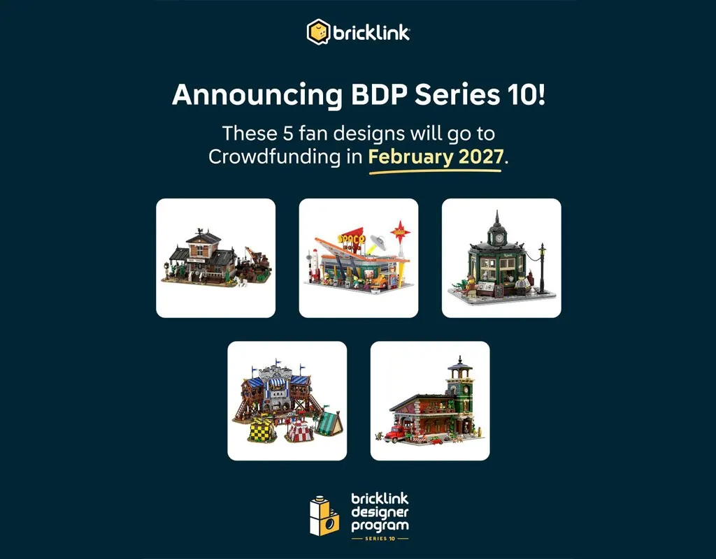 BrickLink Designer Program Series 10 Finalists Revealed