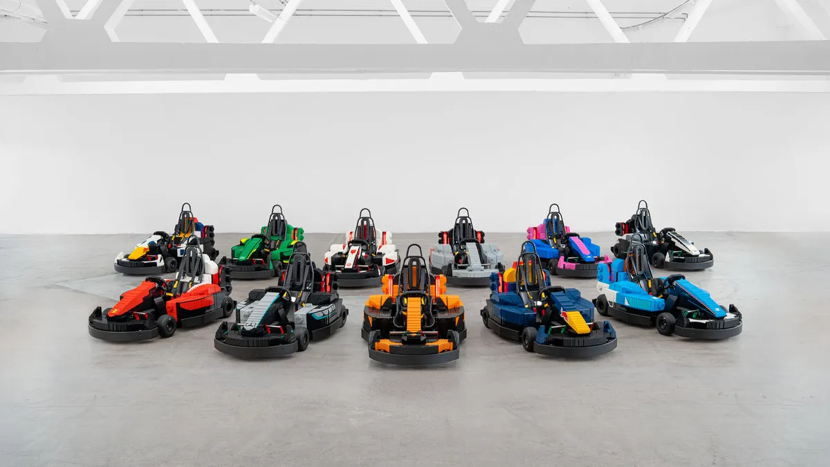 Featured image for article: All 22 F1 Drivers Get Their Own LEGO Minicar at Silverstone This Sunday