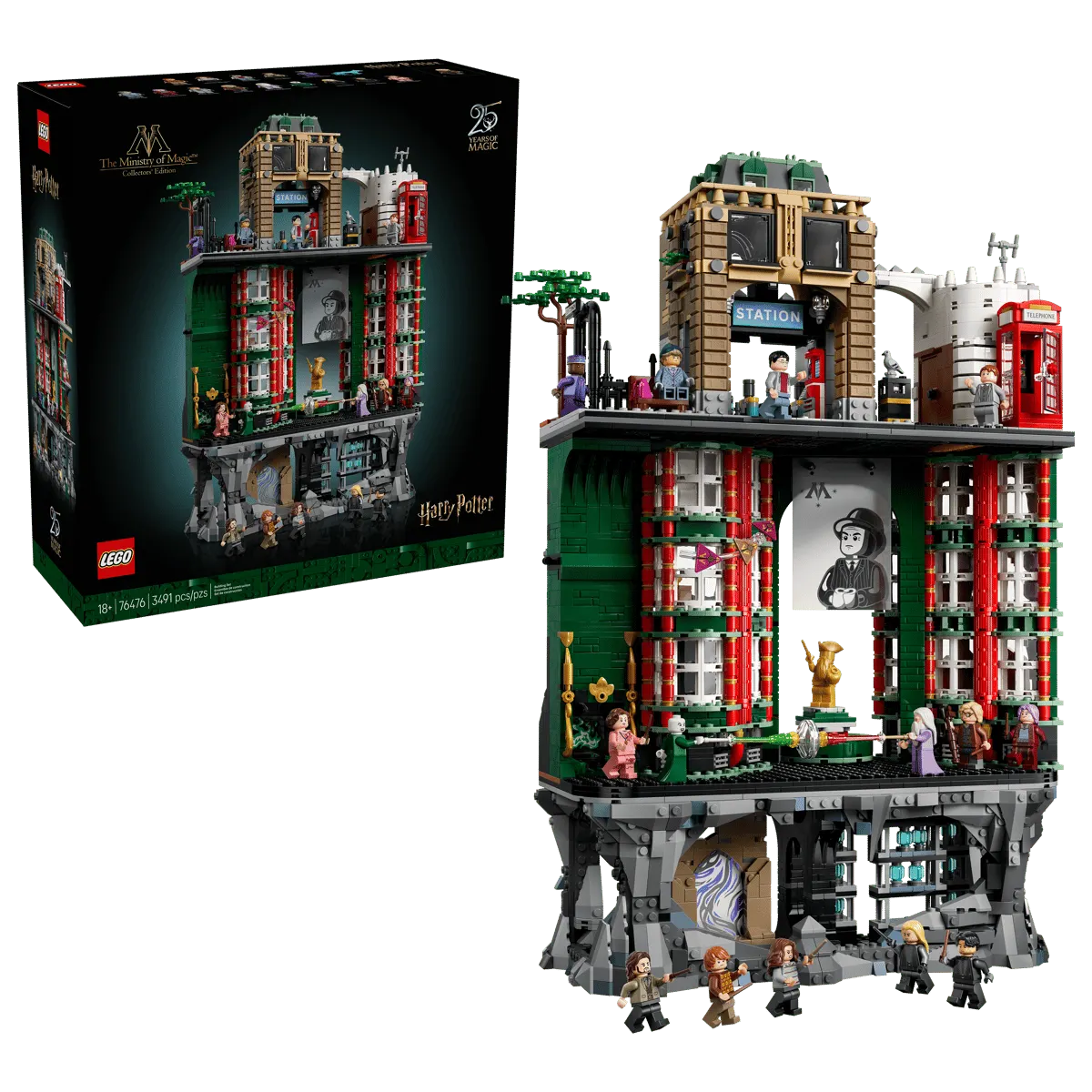 Featured image for article: 76476 The Ministry of Magic: LEGO's Collectors' Edition Harry Potter set lands on 1 September