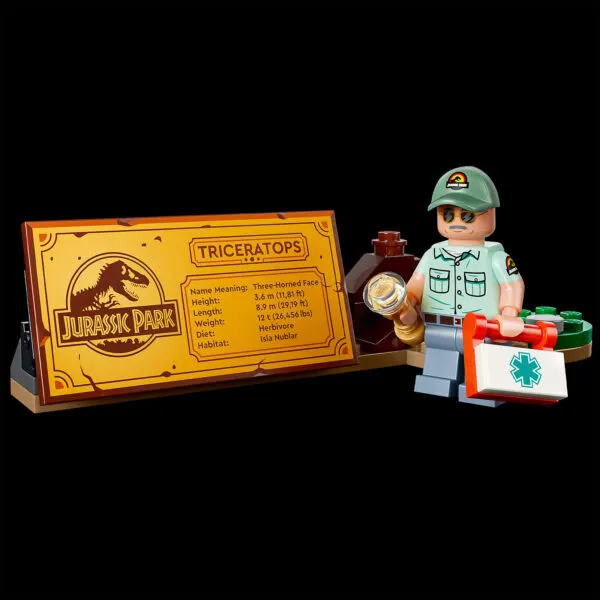 77985 lego jurassic world dinosaur fossils triceratops 6
