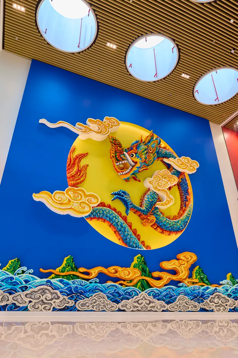 Dragon Mural, LEGO LMV