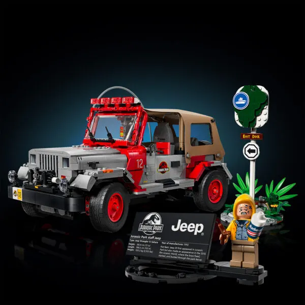 77984 lego jurassic world jurassic park jeep wrangler 13