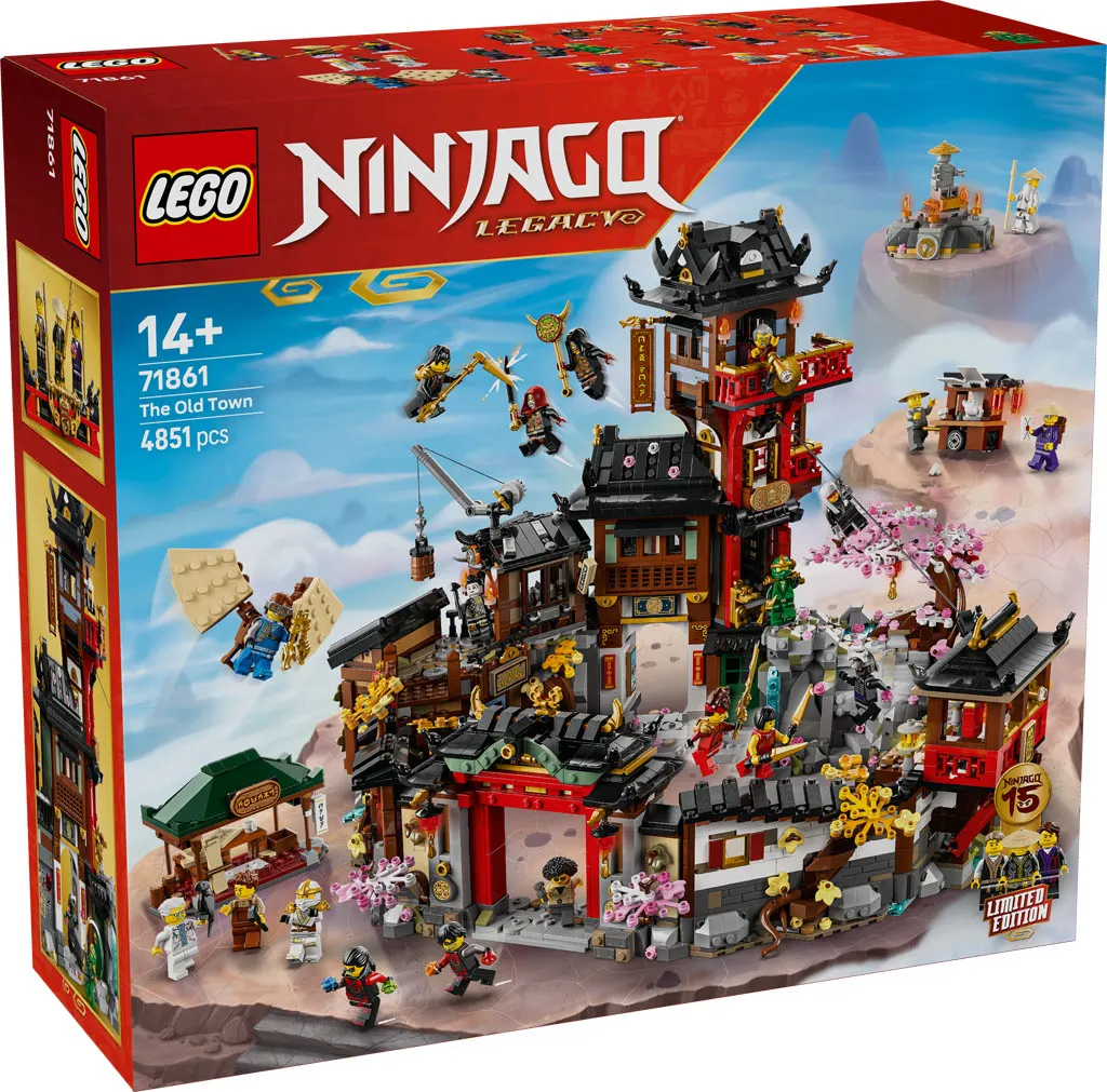 Ninjago's 15th Anniversary Gets a Massive Celebration with The Old Town Set