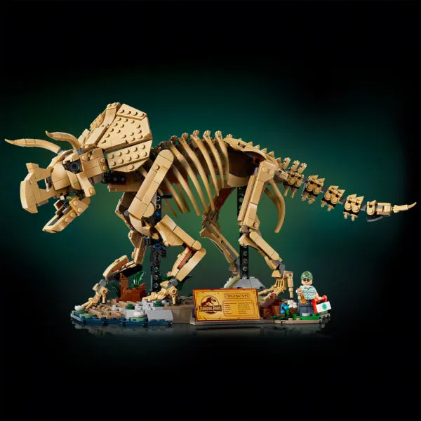 77985 lego jurassic world dinosaur fossils triceratops 3