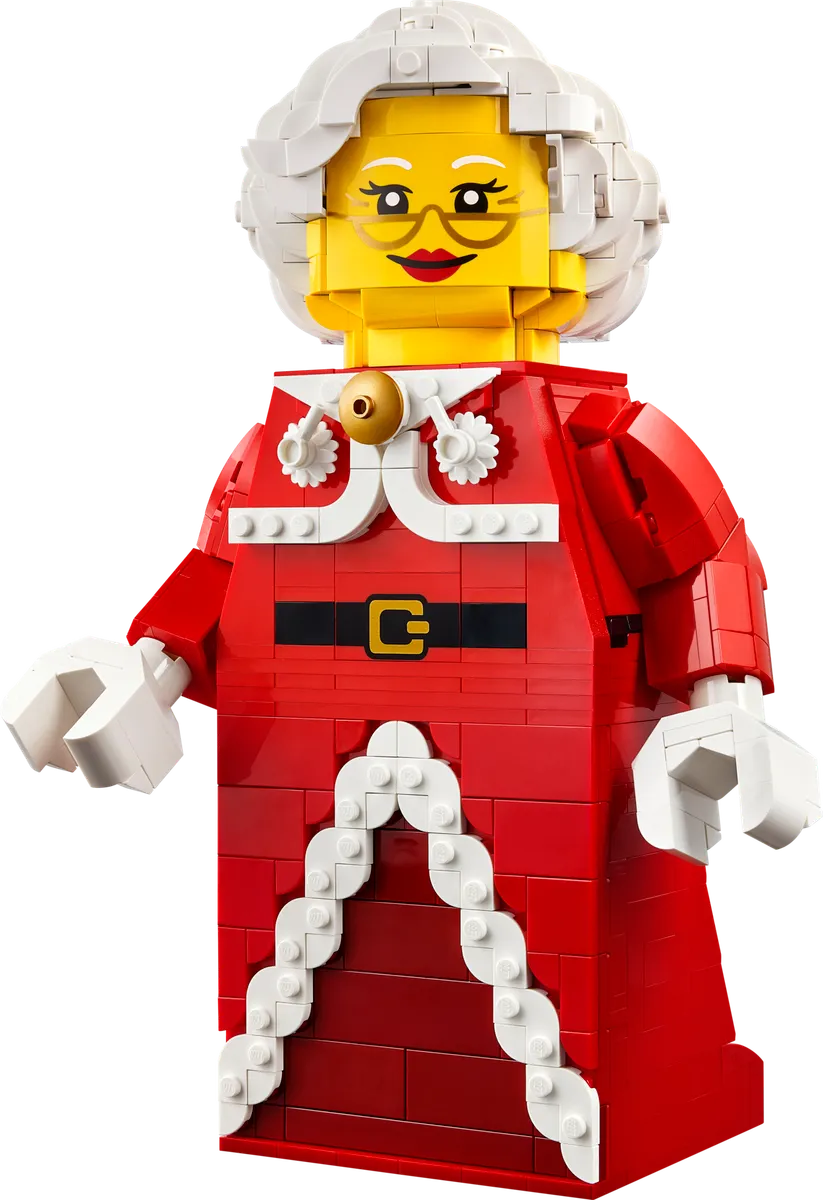Up-Scaled Mrs. Claus Minifigure