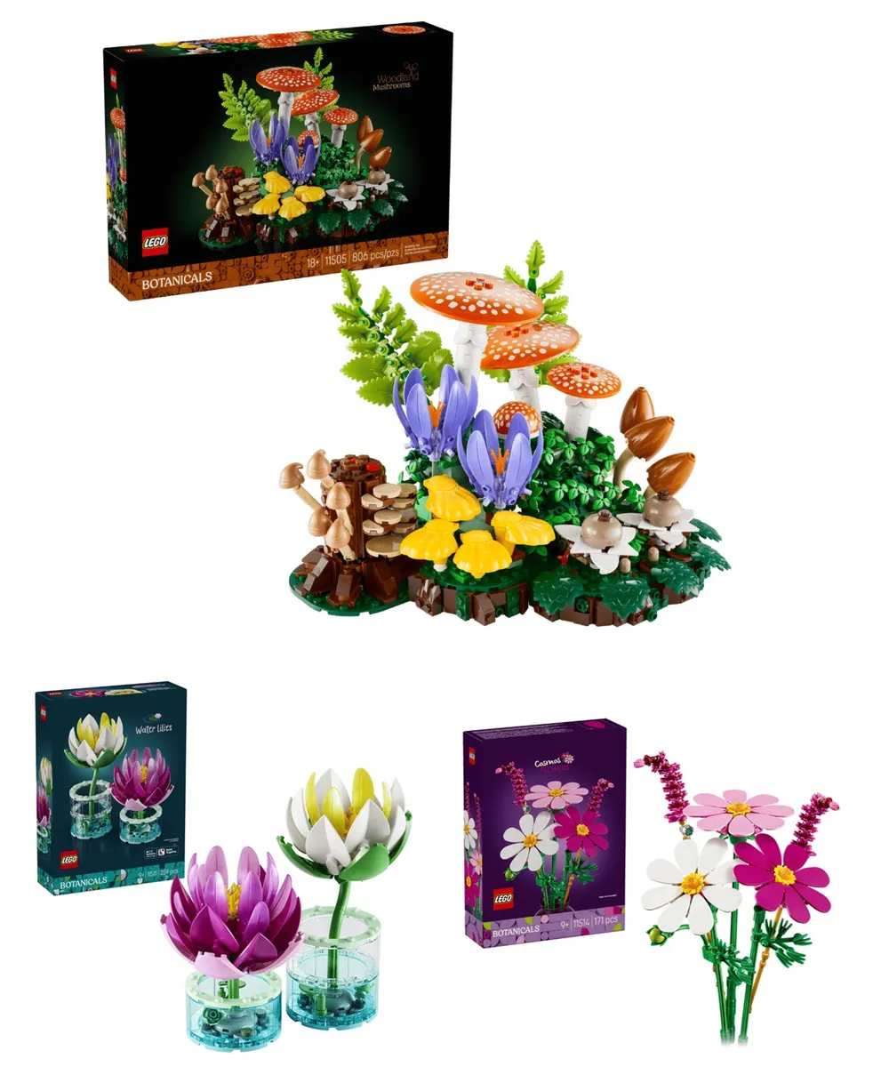 Featured image for article: Three New LEGO Botanical Sets Land This June