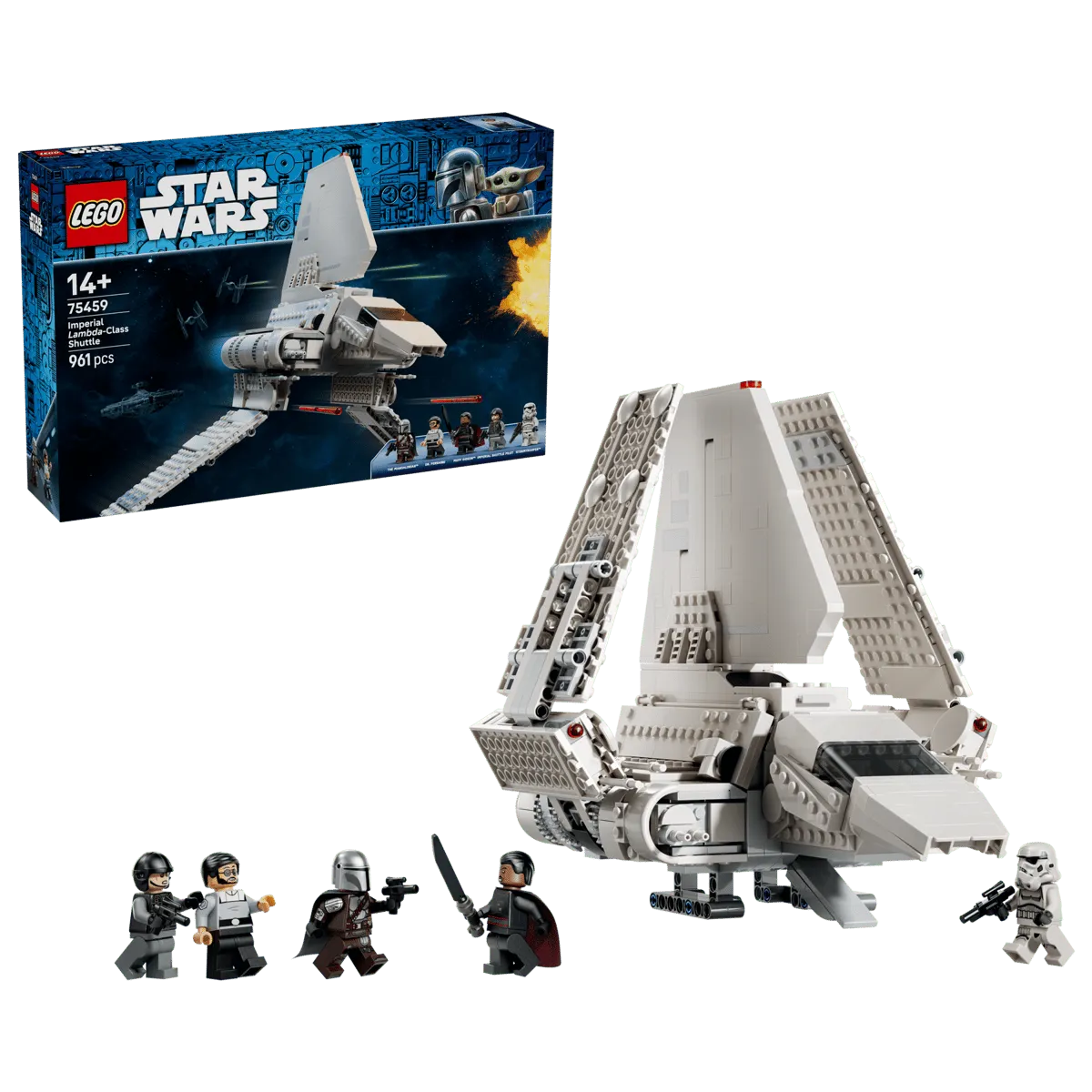 LEGO's New Lambda-Class Shuttle Brings Imperial Style to Your Collection