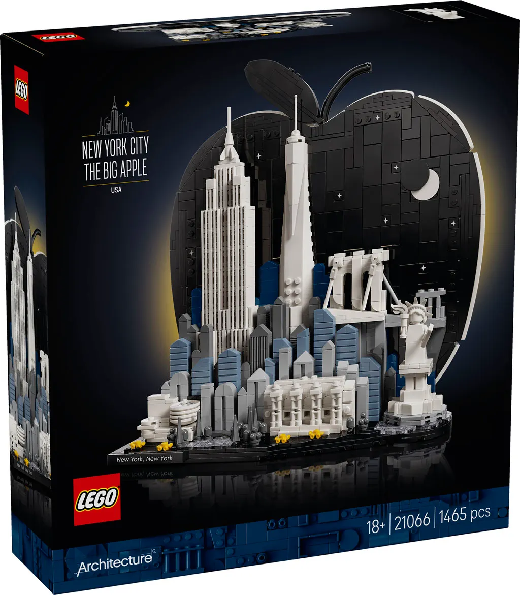Featured image for article: LEGO Architecture New York City Set Packs Seven Landmarks Into One Build