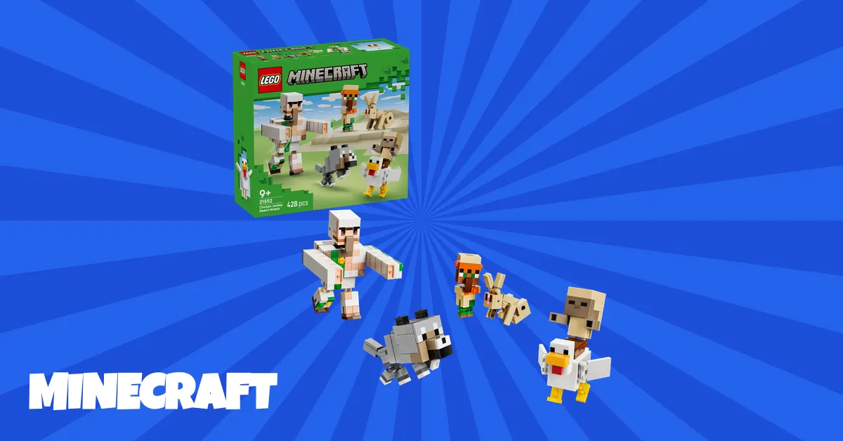 Seven New LEGO Minecraft Sets for Summer 2026