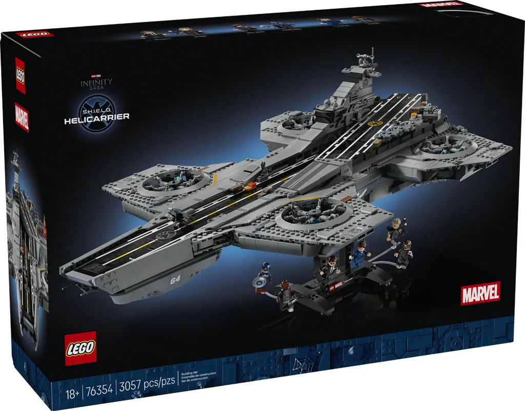 LEGO S.H.I.E.L.D. Helicarrier Returns with 3,057-Piece Update