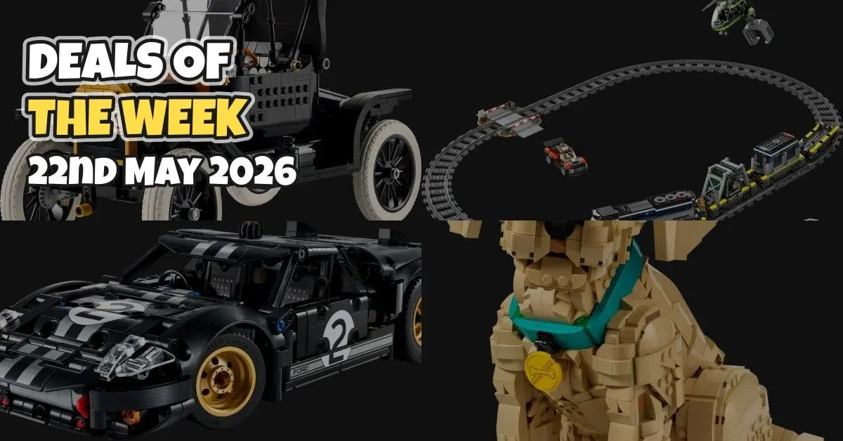 Featured image for article: Weekly LEGO Deals Roundup - 22 May 2026