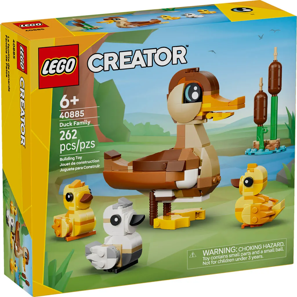 LEGO's New Duck Family GWP Set Waddles into View
