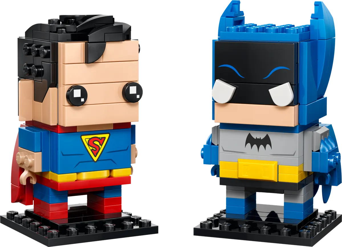 LEGO Golden Age Superman™ and Batman™ Figures (40859)