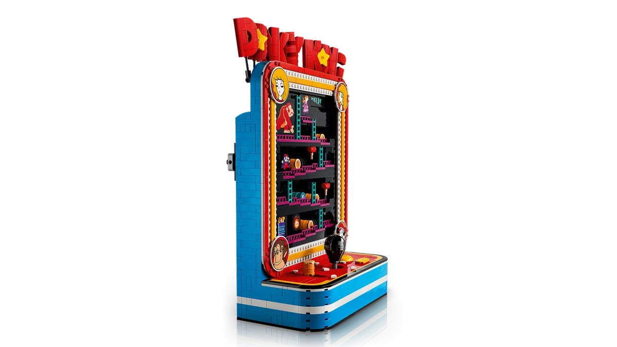 Donkey Kong Arcade barrel mechanism