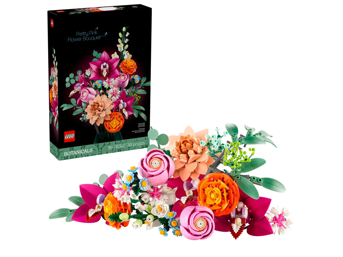 Pretty Pink Flower Bouquet - Image 2