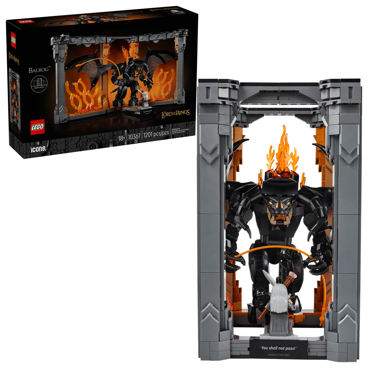 The Lord of the Rings: Balrog™ Book Nook - Image 2