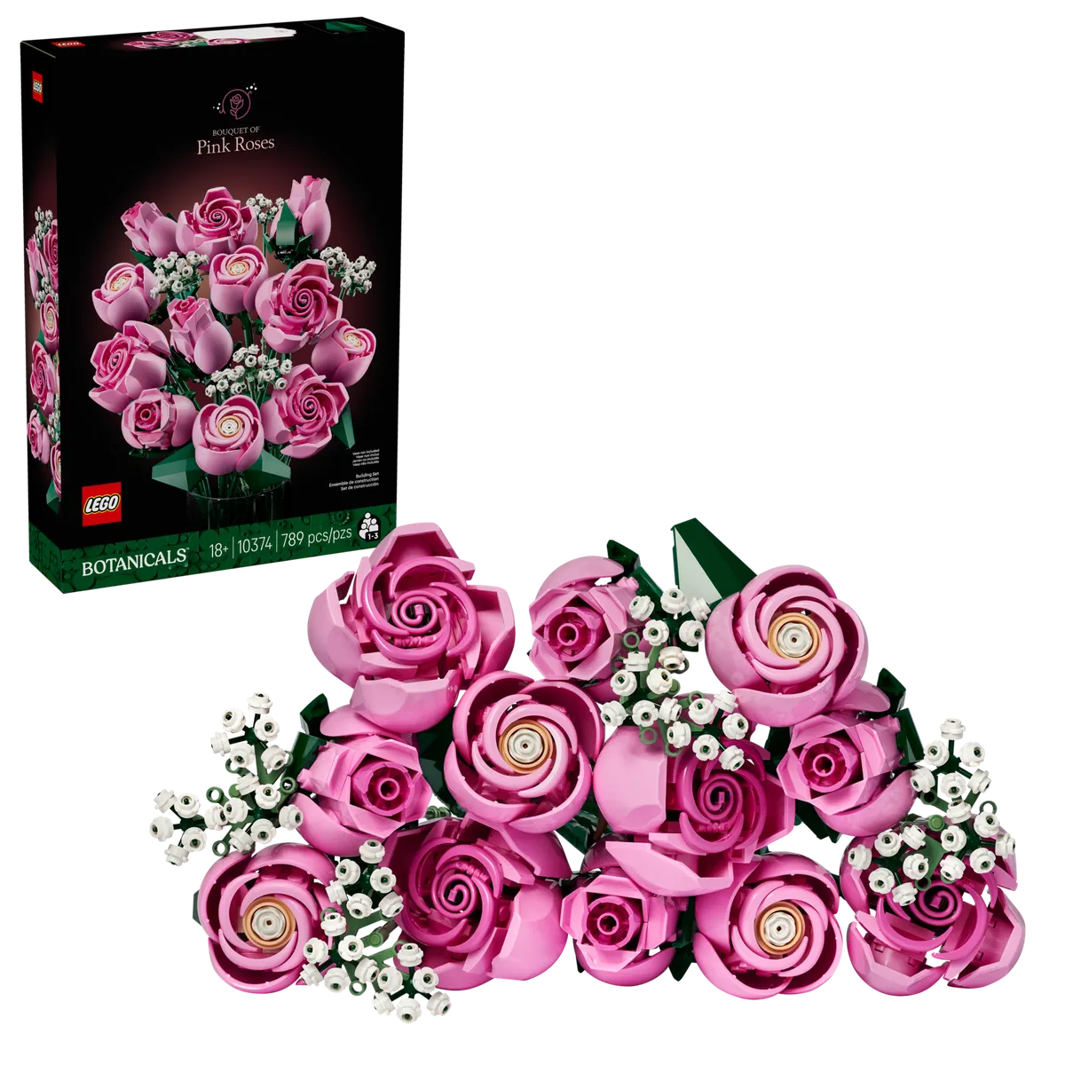 Bouquet of Pink Roses - Image 2