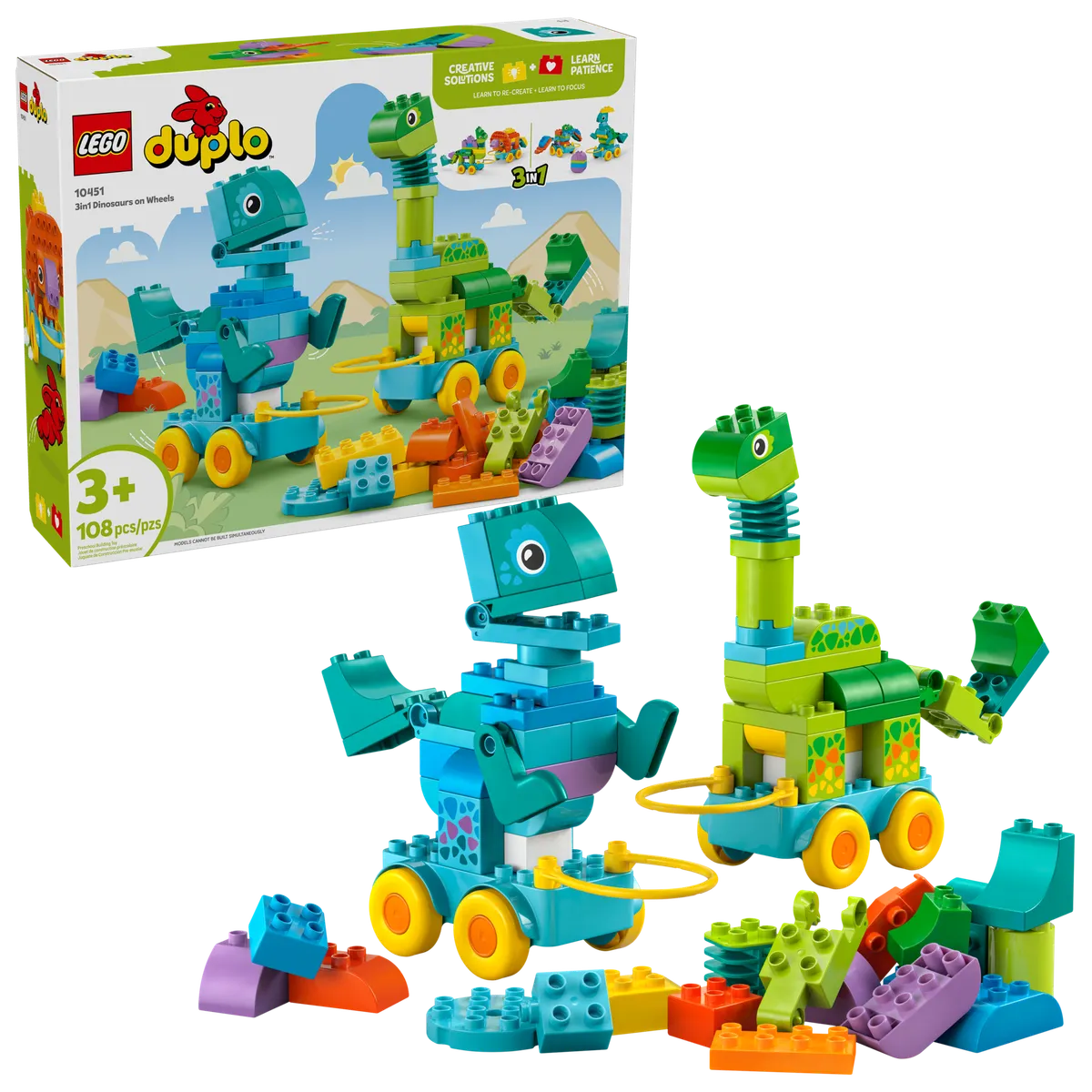 3in1 Dinosaurs on Wheels - Image 2