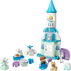 Anna and Elsa's Frozen Castle Party