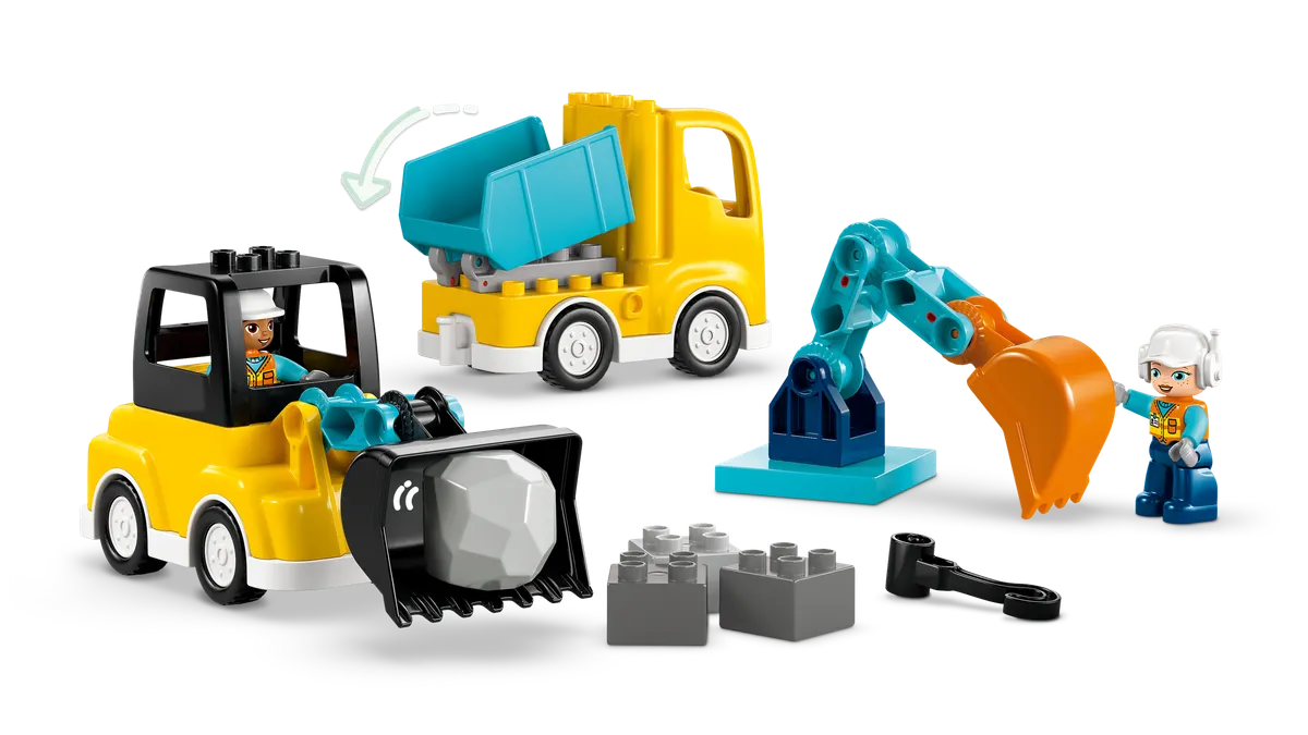 3 in 1 Construction Vehicles - Image 12