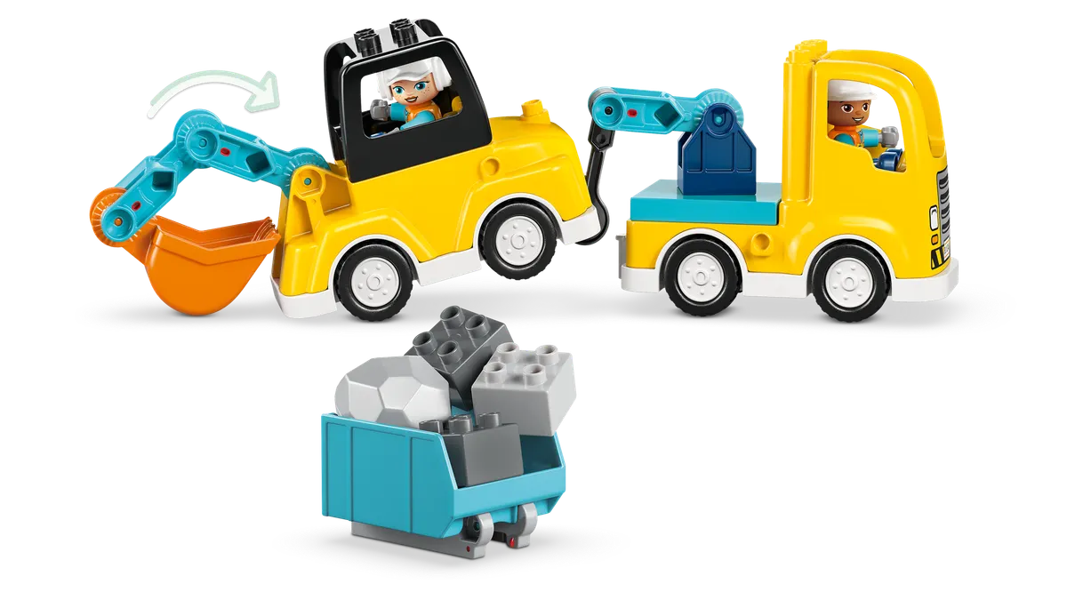 3 in 1 Construction Vehicles - Image 13
