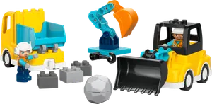 3 in 1 Construction Vehicles