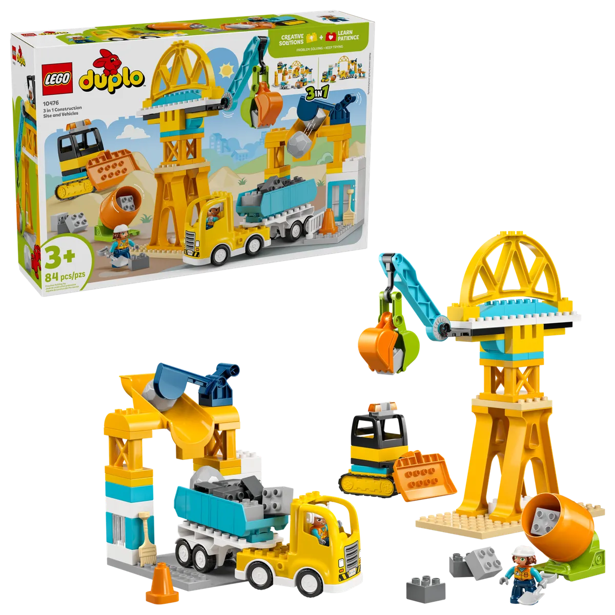 3 in 1 Construction Site and Vehicles - Image 2