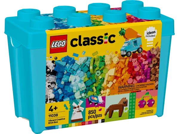 Vibrant Creative Brick Box