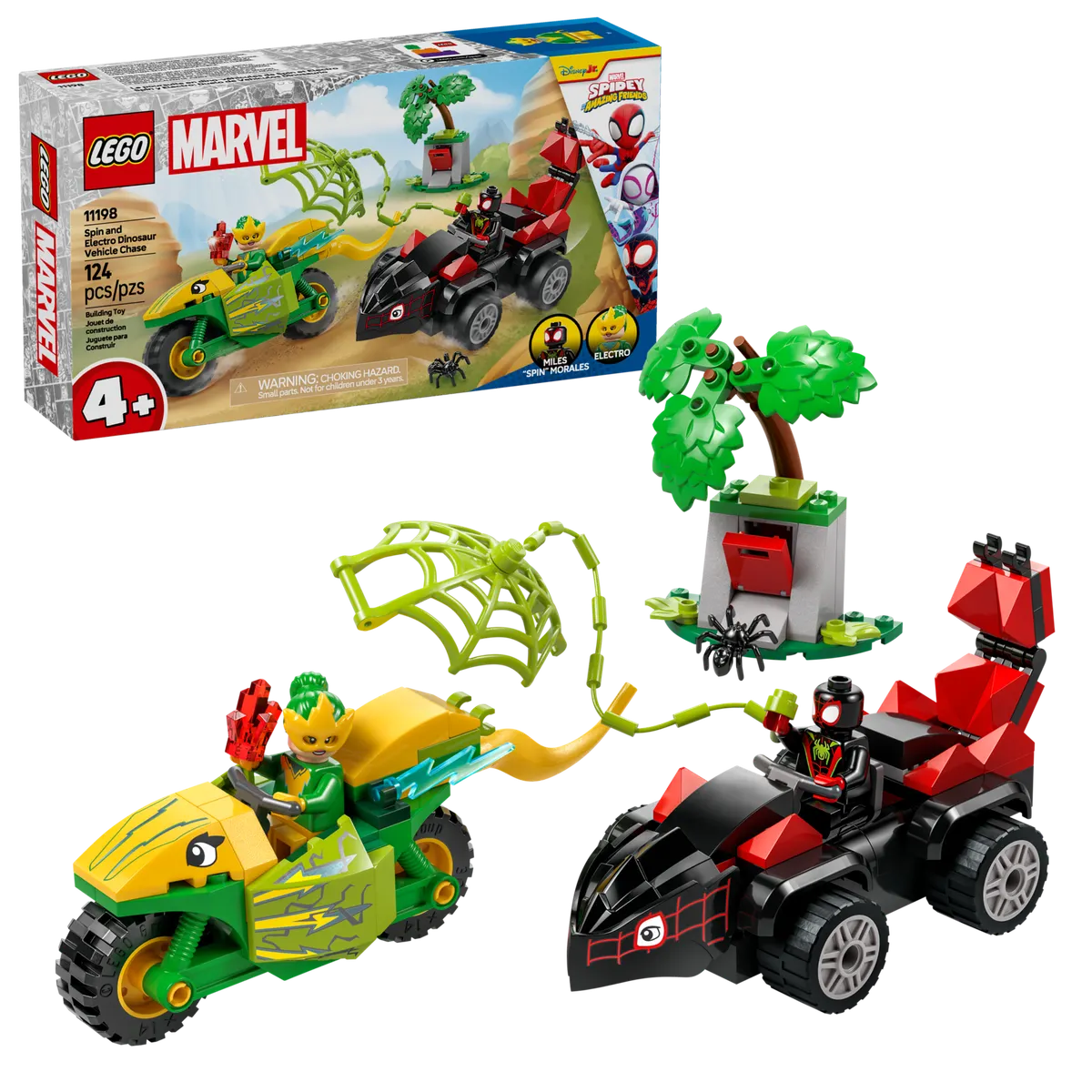 Spin and Electro Dinosaur Vehicle Chase - Image 2