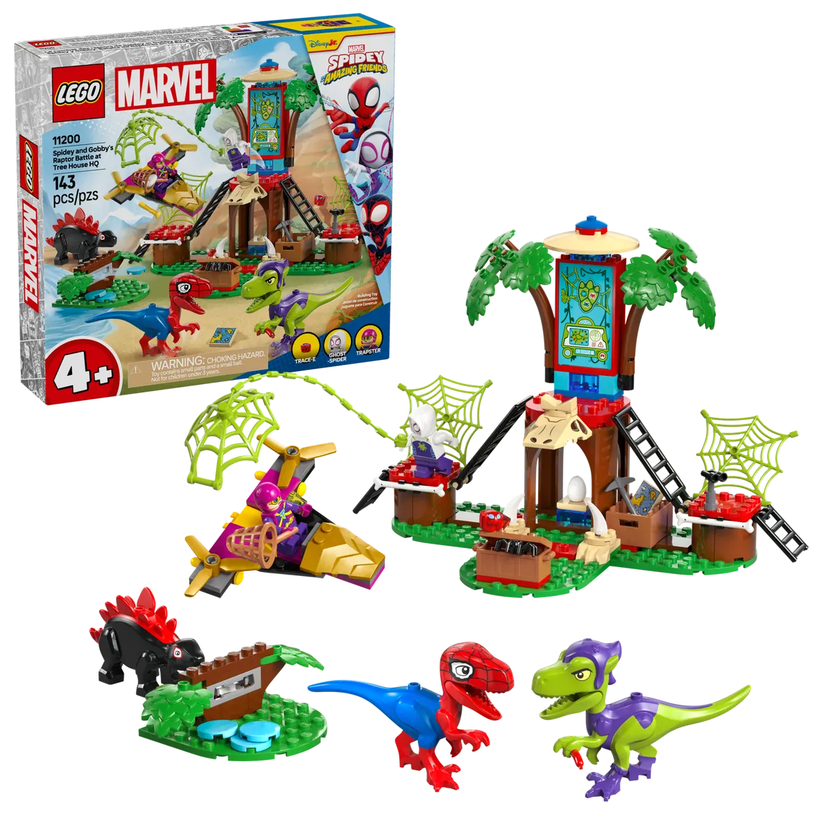 Spidey and Gobby's Raptor Battle at Tree House HQ - Image 2