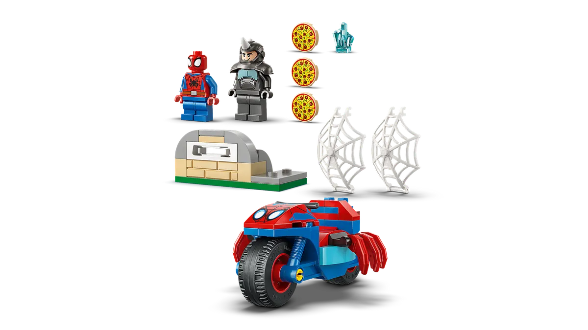 Spidey on his Motorcycle vs. Rhino - Image 9