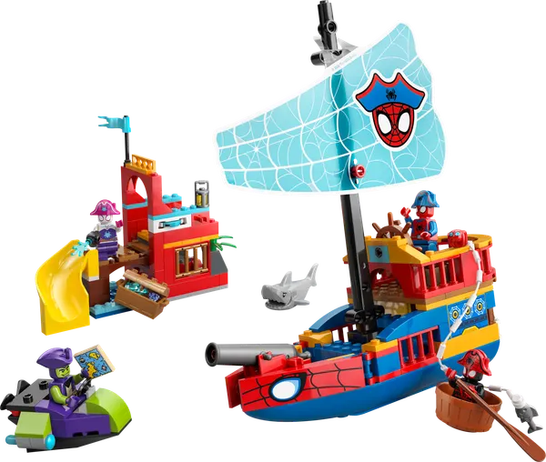 Team Spidey Pirate Ship