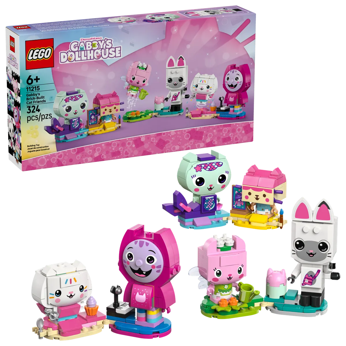 Gabby's Brick-Built Cat Friends - Image 2