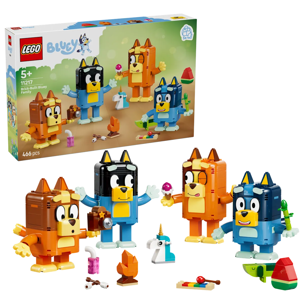 Brick-Built Bluey Family - Image 2